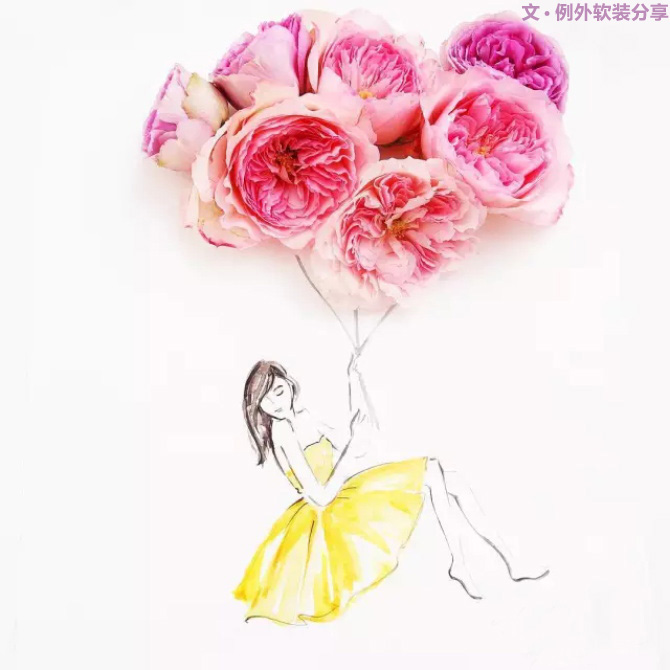 這位姑娘穿上春裝，美哭了