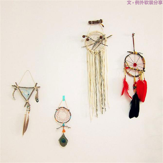 從沒(méi)見(jiàn)過(guò)這樣的捕夢(mèng)網(wǎng)，掛起來(lái)的安眠藝術(shù)！-別墅設(shè)計(jì),軟裝設(shè)計(jì),室內(nèi)設(shè)計(jì),豪宅設(shè)計(jì),深圳例外軟裝設(shè)計(jì)公司