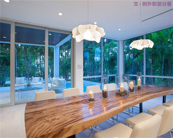 這些自家餐廳設(shè)計美得讓你窒息！-別墅設(shè)計,軟裝設(shè)計,室內(nèi)設(shè)計,豪宅設(shè)計,深圳例外軟裝設(shè)計公司