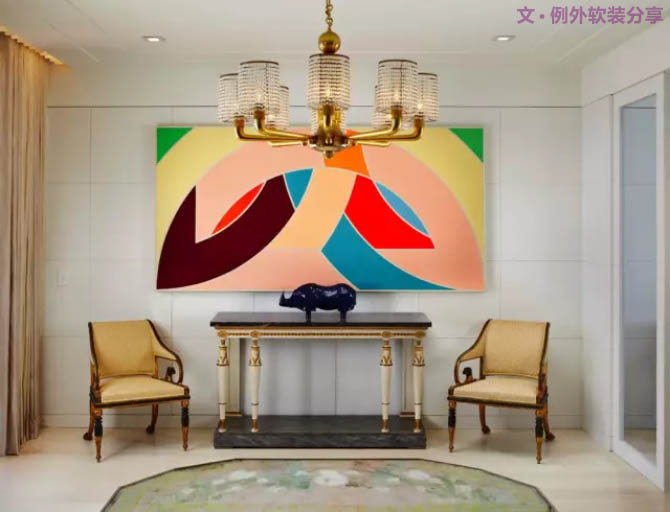 你的房子為什么土？因為少了一幅這樣的藝術畫-別墅設計,軟裝設計,室內設計,豪宅設計,深圳例外軟裝設計公司